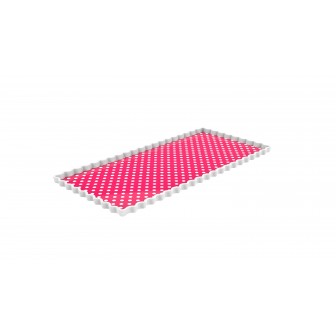 Πιατέλα Ορθογώνια Dotty Φούξια Zak Design Πιατέλα Ορθογώνια Dotty Φούξια Zak Design