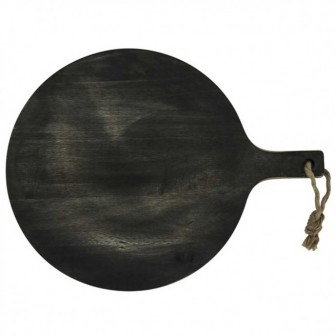 Πλατό Σερβιρίσματος Στρογγυλό Black Acakia 48cm Πλατό Σερβιρίσματος Στρογγυλό Black Acakia 48cm
