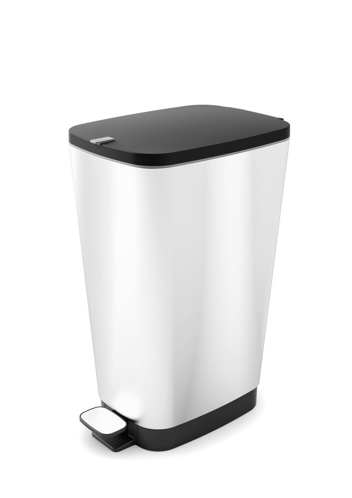 Kis Κάδος Απορριμμάτων Πλαστικός Chic Bin Steel 35lt
