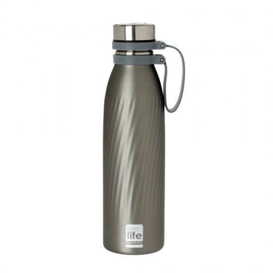 EcoLife Θερμός Ανοξείδωτο Cool Grey Thermos 500ml
