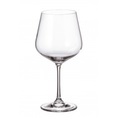 Ποτήρι Κόκκινου Κρασιού Βουργουνδίας Strix Κρυστάλλινο Σετ 6 Τμχ 600ml Bohemia