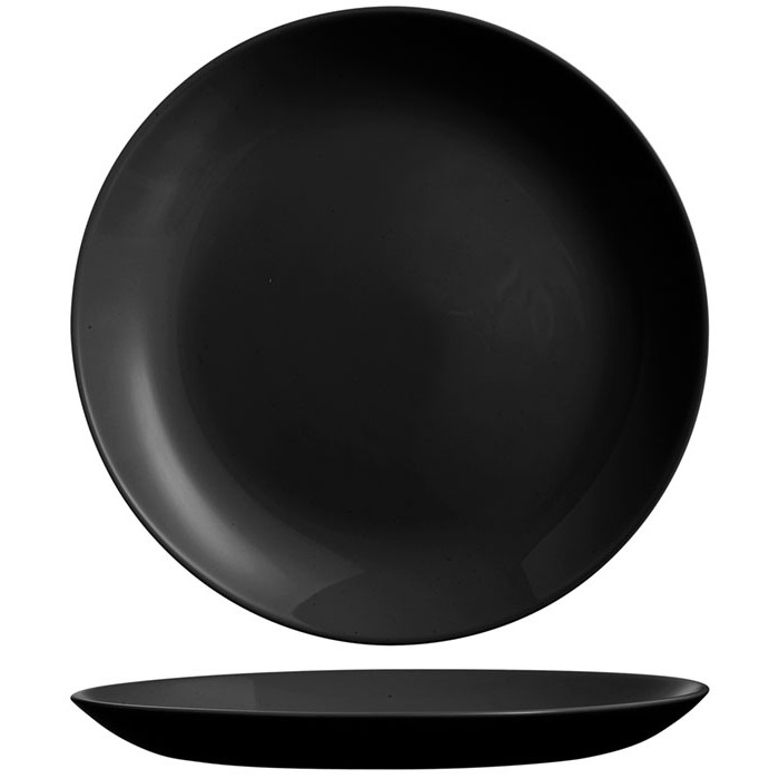 Luminarc Πιάτο Ρηχό Diwali 19cm Μαύρο