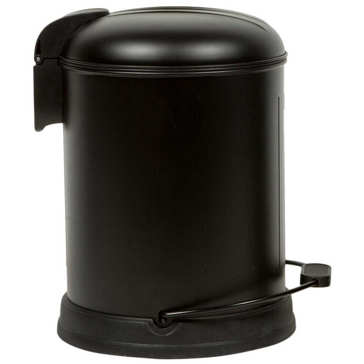 Κάδος Απορριμάτων Velvet Black 30lt Marva Home