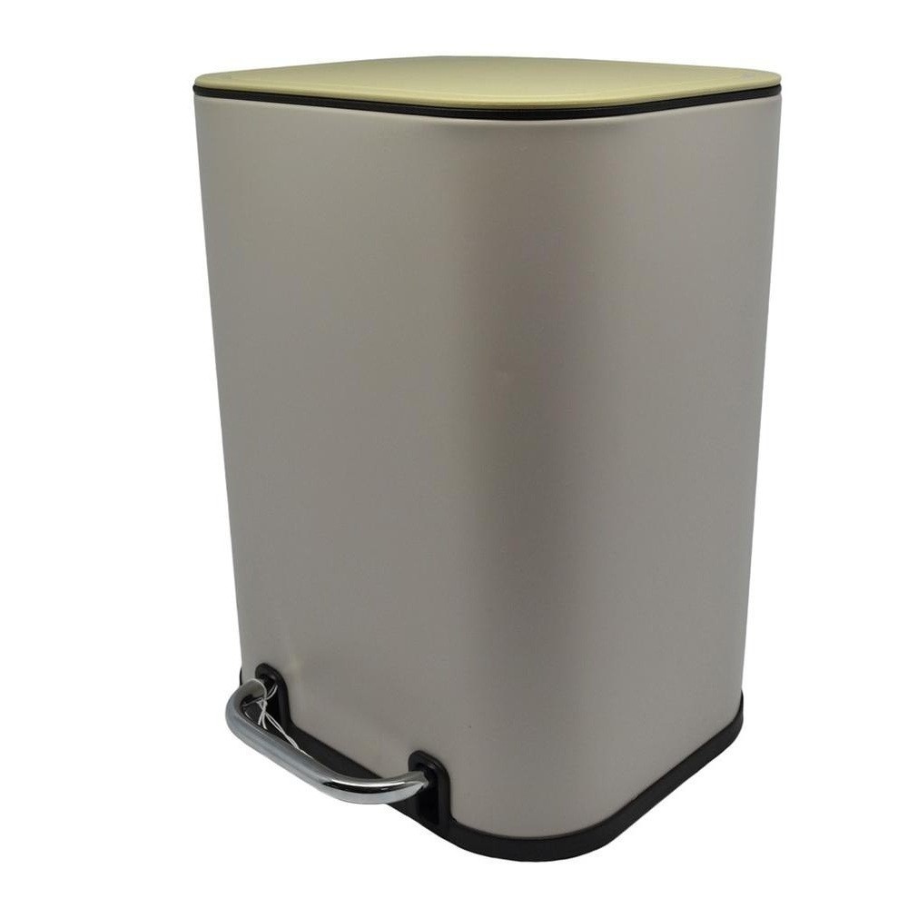 Πεντάλ Μεταλλικό Ορθογώνιο Mat Beige 5lt.