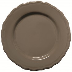 Πιάτο Κεραμικό Ρηχό 21cm Καφέ Happy Ware Juliet