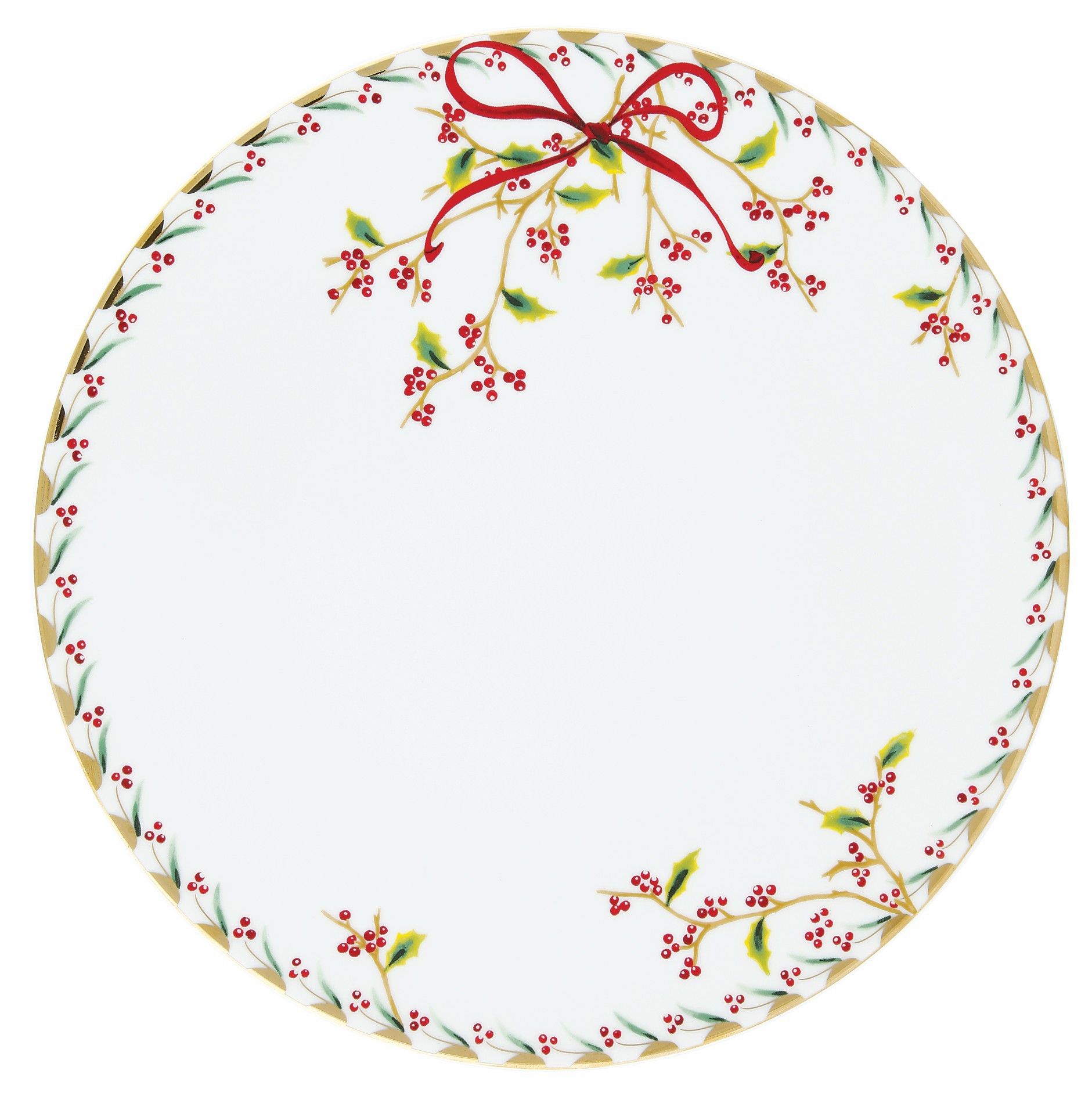 Πιατέλα Στρογγυλή Noel 32cm Ionia
