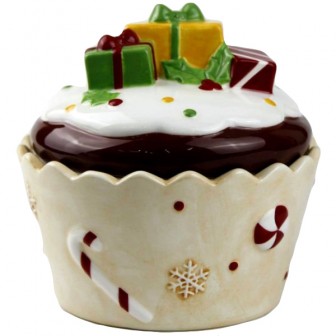 Μπισκοτιέρα Κεραμική Cupcake Δώρα Μεγάλη Μπισκοτιέρα Κεραμική Cupcake Δώρα Μεγάλη