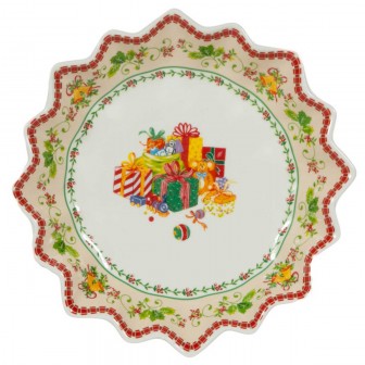 Πιατέλα Στρογγυλή Gift Three 23.4cm New Bone China Πιατέλα Στρογγυλή Gift Three 23.4cm New Bone China