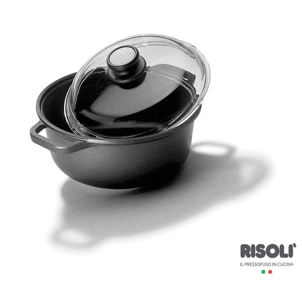 Κατσαρόλα Αντικολλητική Blackplus 20cm Risoli
