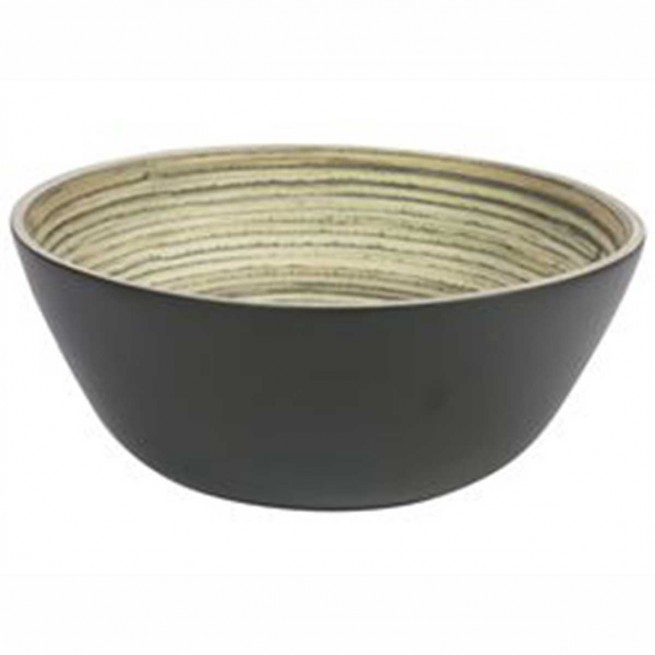 Μπολ Bamboo Natural Black 26cm Gusta