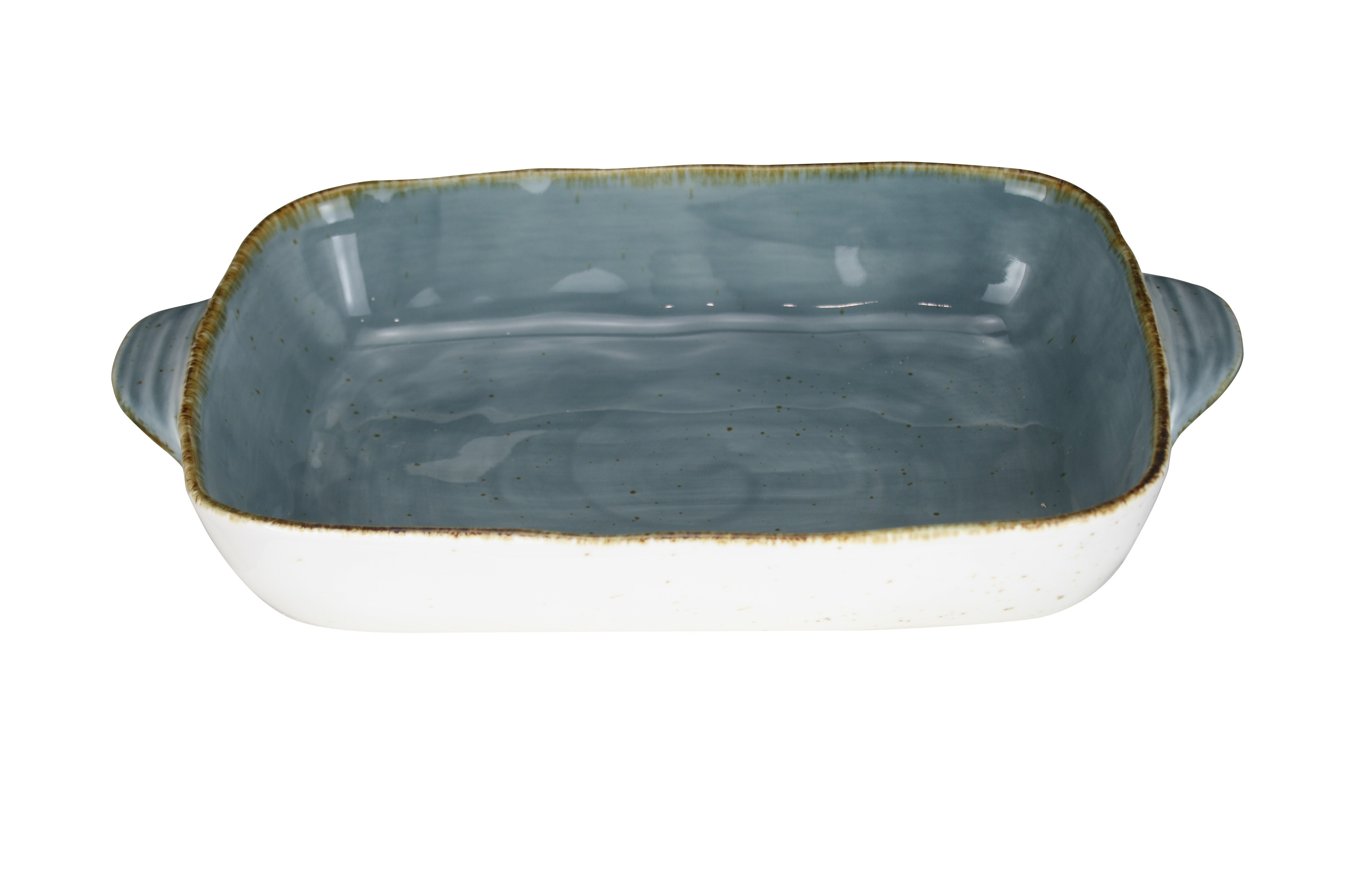Ταψί Πυρίμαχο Country Ορθογώνιο Μπλε 40cm Marva Home