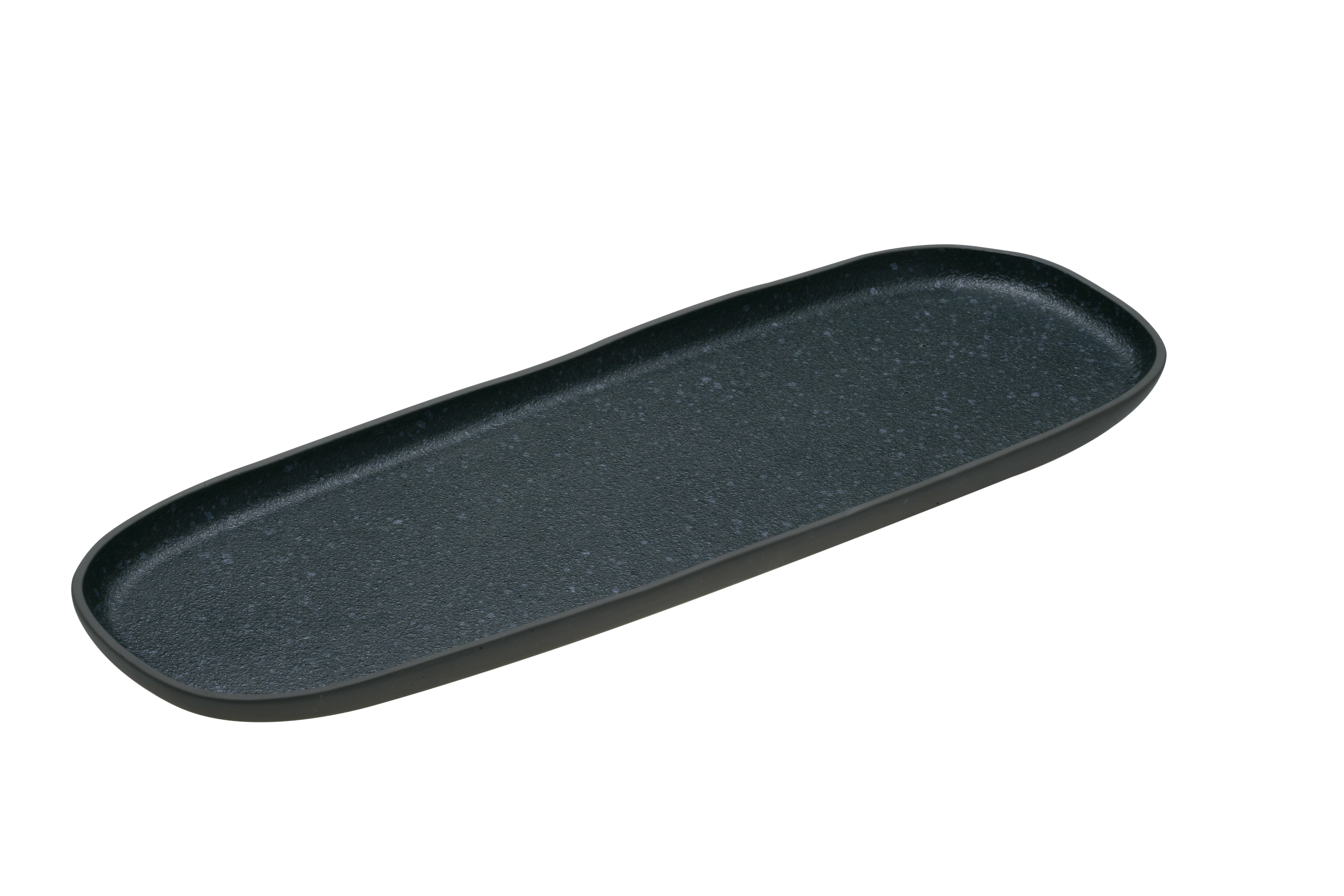 Πιατέλα Πορσελάνης Οβάλ 50,5cm Iron Granite Μπλε HFA