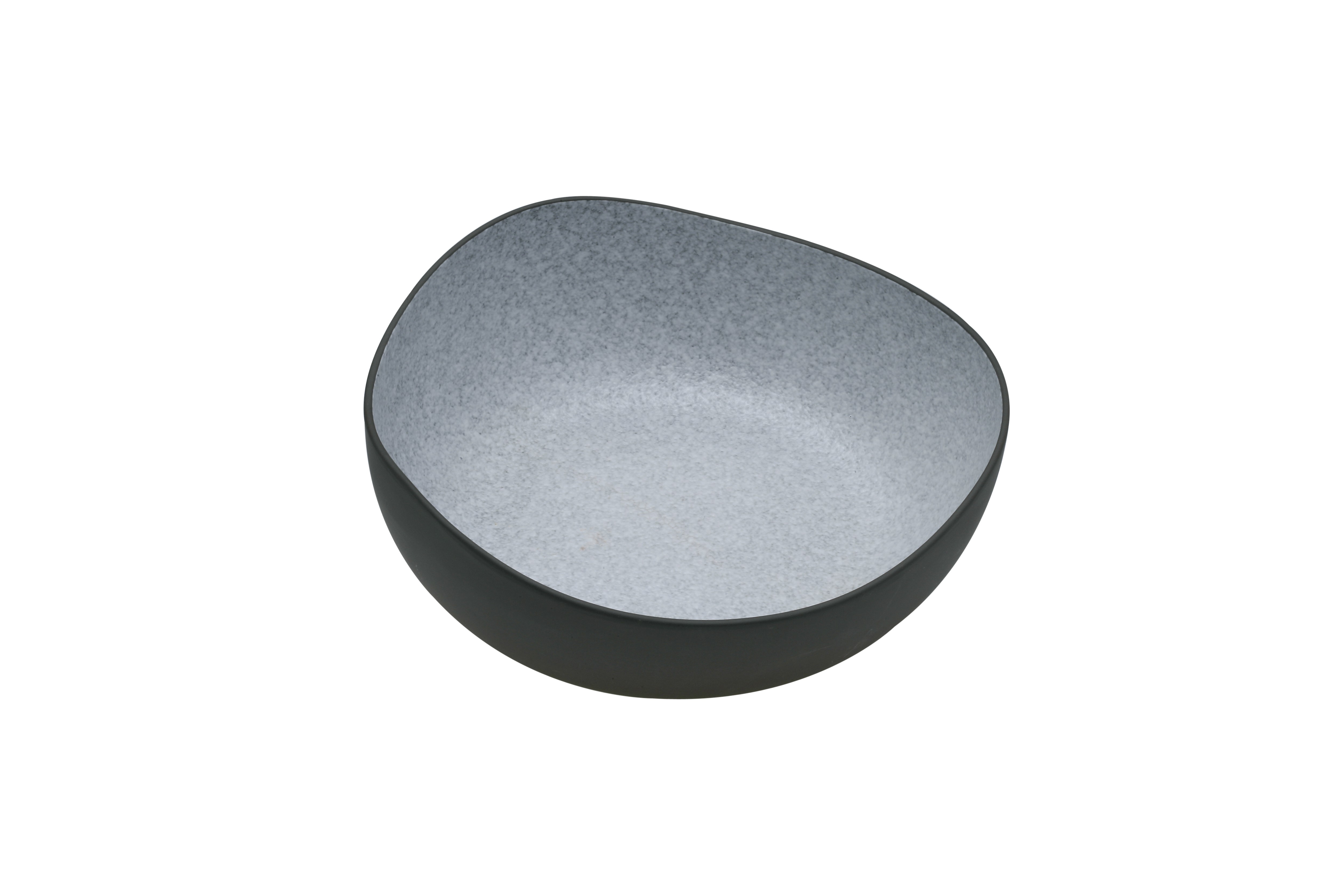 HFA Μπολ Πορσελάνης Σαλάτας 24cm Iron Granite Γκρι