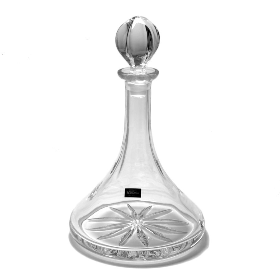Καράφα Κρυστάλλινη Captain 850ml Bohemia