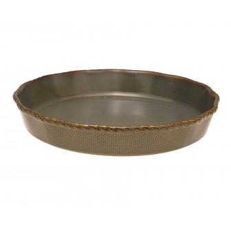 Ταψί Τάρτας Πυρίμαχο Στρογγυλό 26cm Canvas Καφέ Ταψί Τάρτας Πυρίμαχο Στρογγυλό 26cm Canvas Καφέ