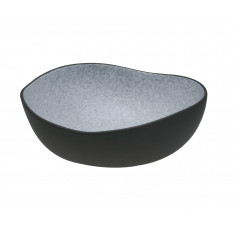 Πιάτο Βαθύ Πορσελάνης Iron Granite Μπεζ 26cm