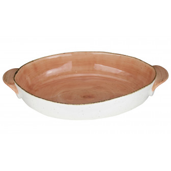Ταψί Πυρίμαχο Country Οβάλ Σομόν 40cm Marva Home Ταψί Πυρίμαχο Country Οβάλ Σομόν 40cm Marva Home