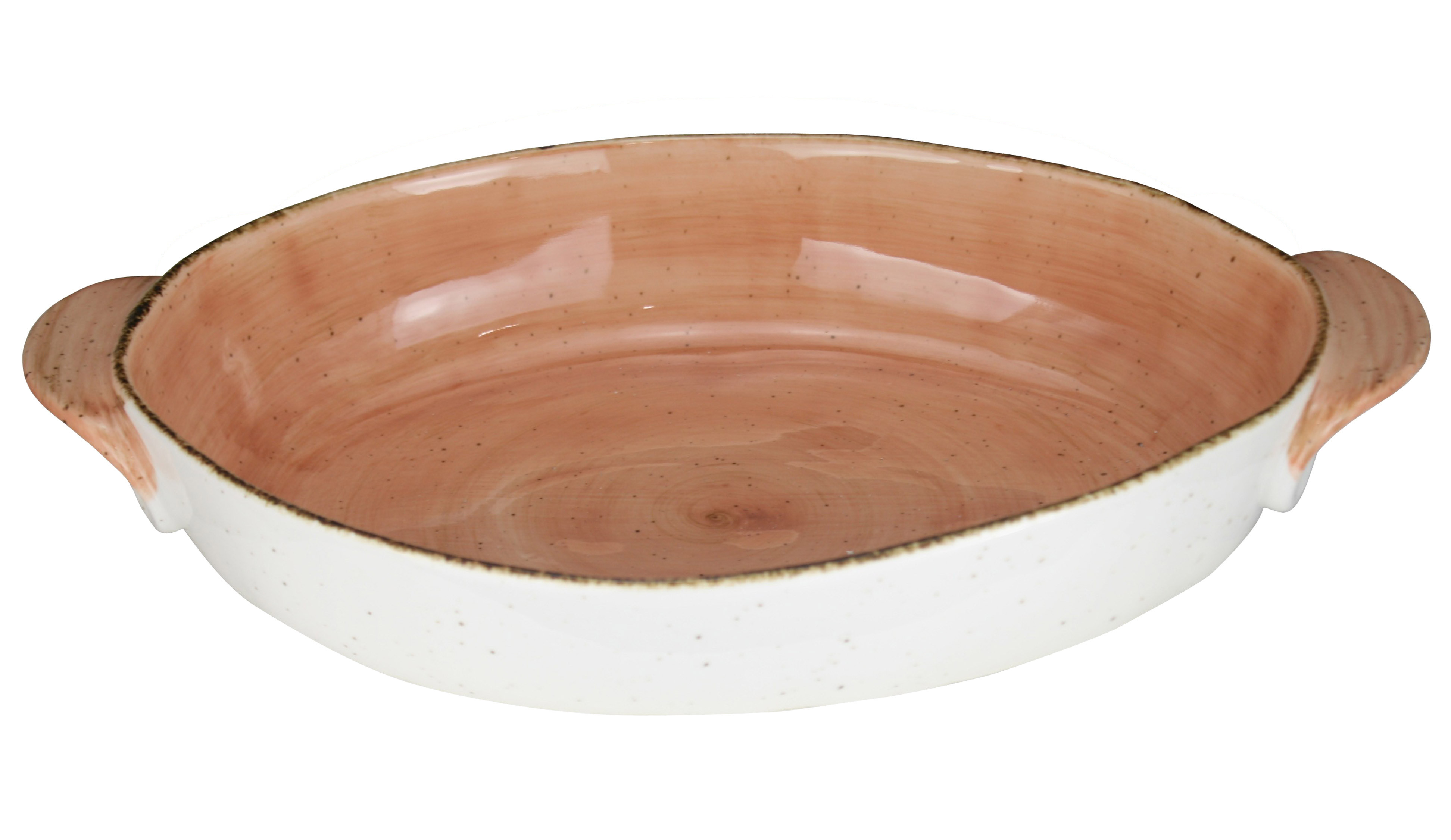 Ταψί Πυρίμαχο Country Οβάλ Σομόν 40cm Marva Home