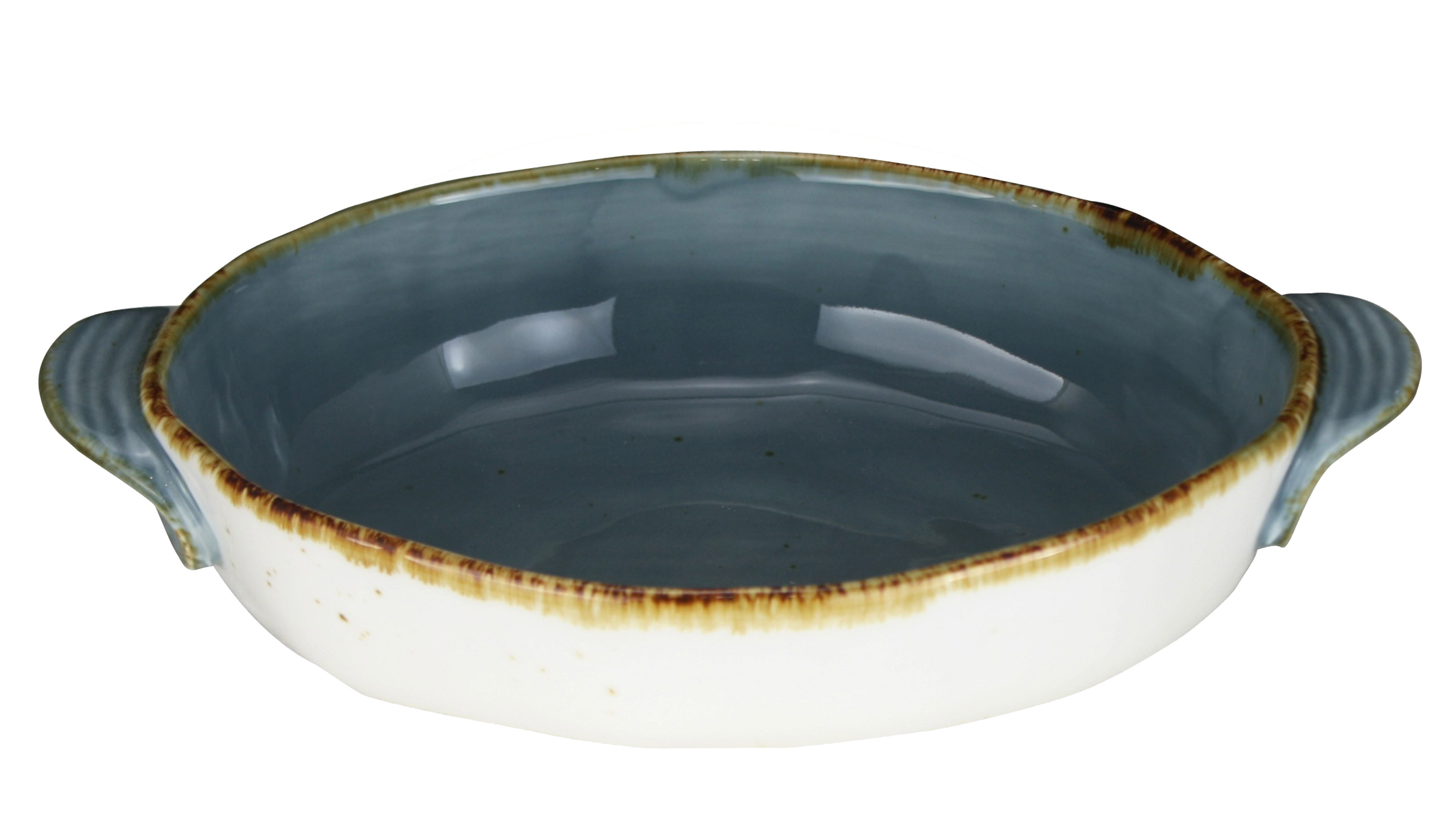 Ταψί Πυρίμαχο Country Οβάλ Μπλε 27cm Marva Home