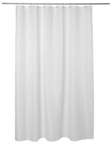 Κουρτίνα Μπάνιου Υφασμάτινη 180x200cm White 5five