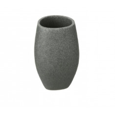 Θήκη Για Οδοντόβουρτσες Κεραμική Stone Grey Mat 5five