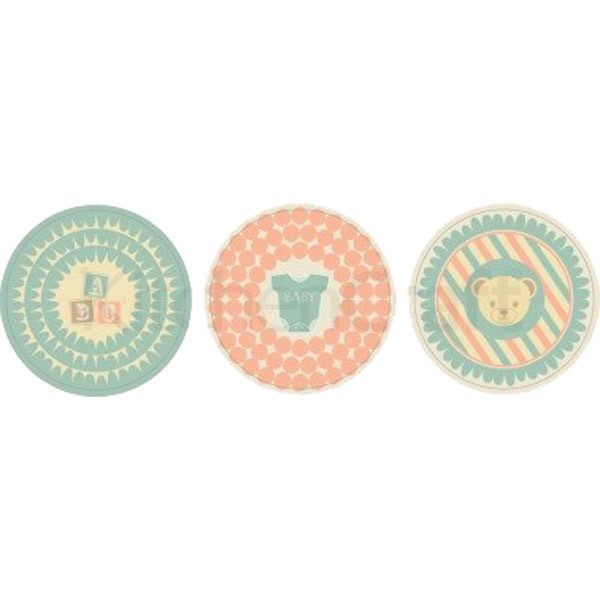 θήκες για cup cake μωρό 7cm kitchencraft.