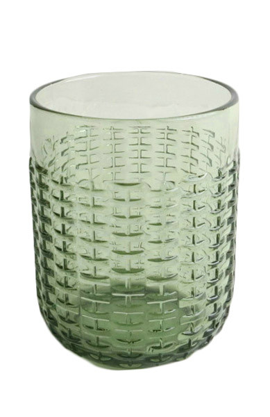 Ποτήρι Νερού-Αναψυκτικού Σετ 6τμχ. Rattan Green 350ml Marva Home