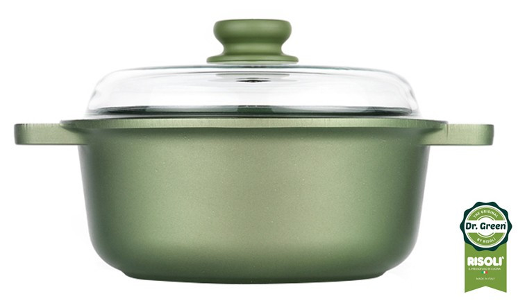 Κατσαρόλα Dr. Green Χυτού Αλουμινίου 20cm Risoli