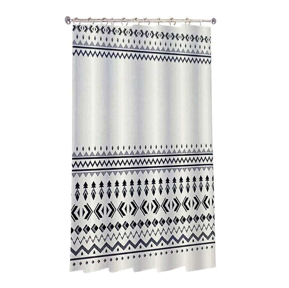 Κουρτίνα Μπάνιου Boho Υφασμάτινη 180x180cm