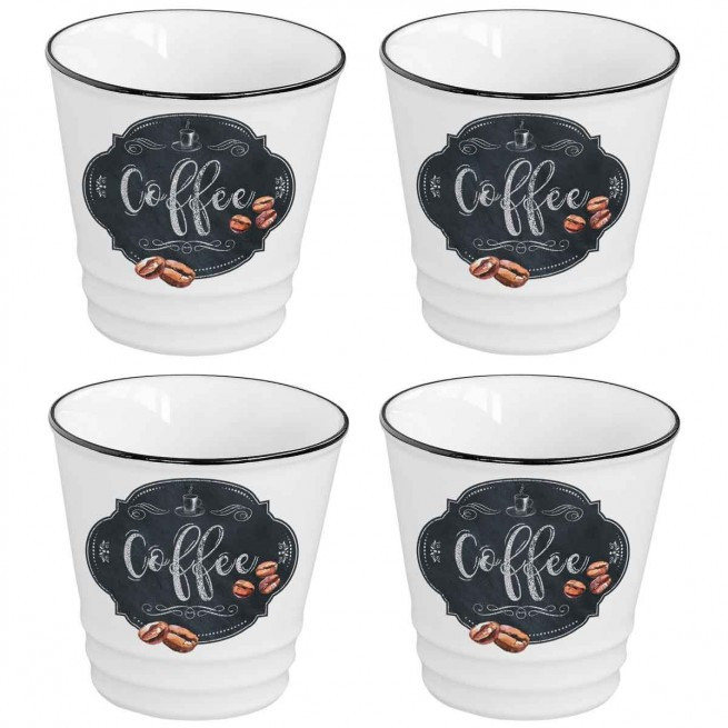 Φλυτζάνι Espresso Σετ 4τμχ. KBCoffee R2S