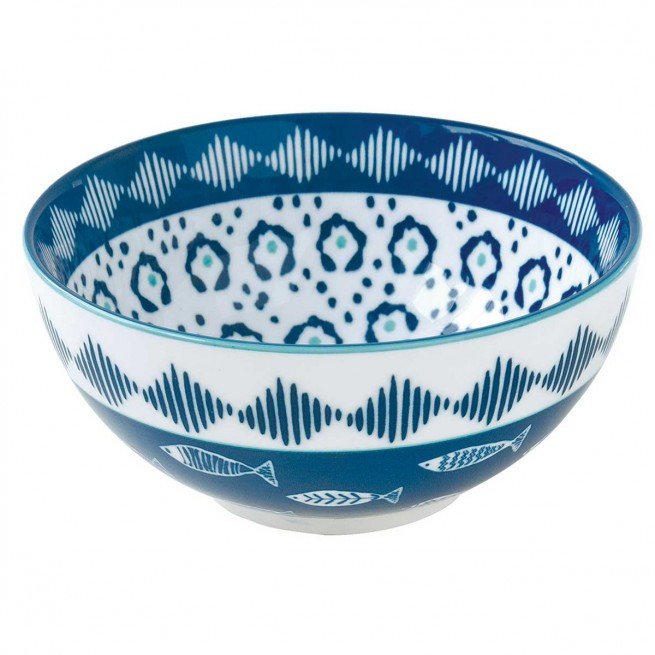 Μπολ Πορσελάνης Sea Shore Blue R2S 15cm