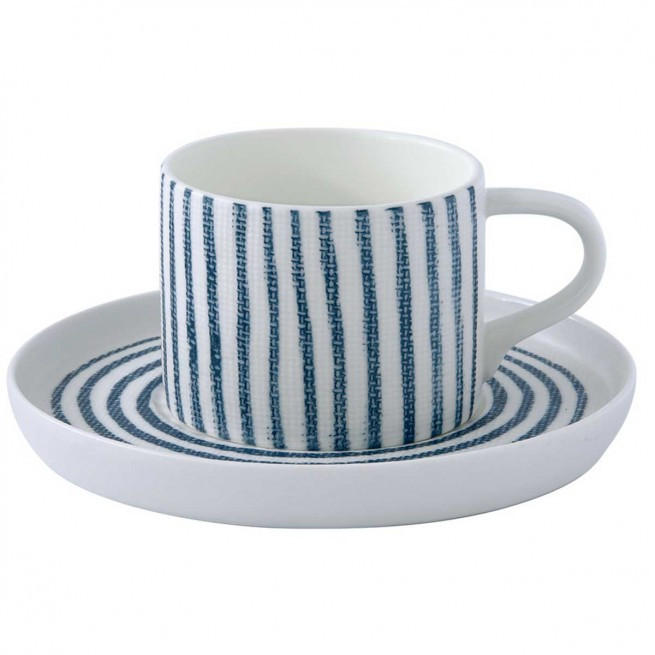Φλιτζάνι Τσαγιού Πορσελάνης White Breezel Blue R2S 225ml