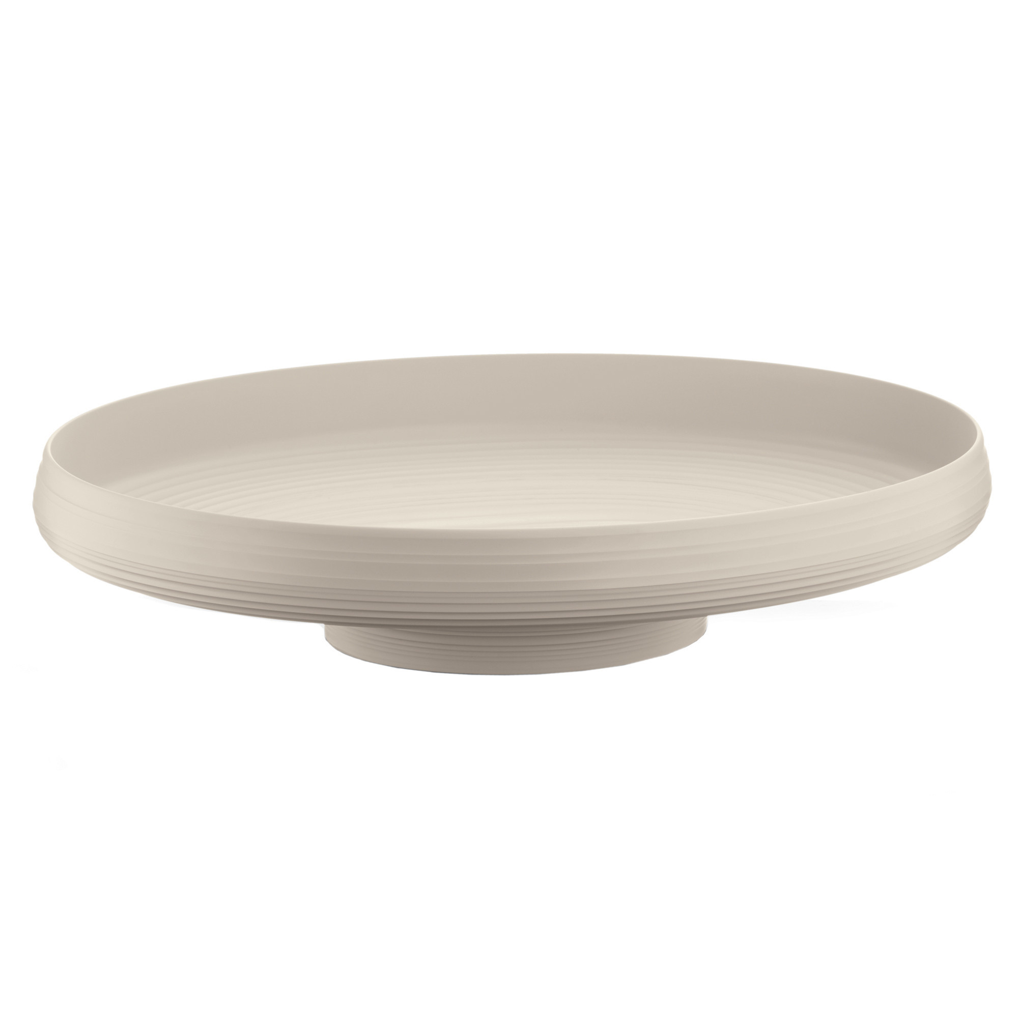 Φρουτιέρα Tierra Beige Ακρυλική 42cm Guzzini