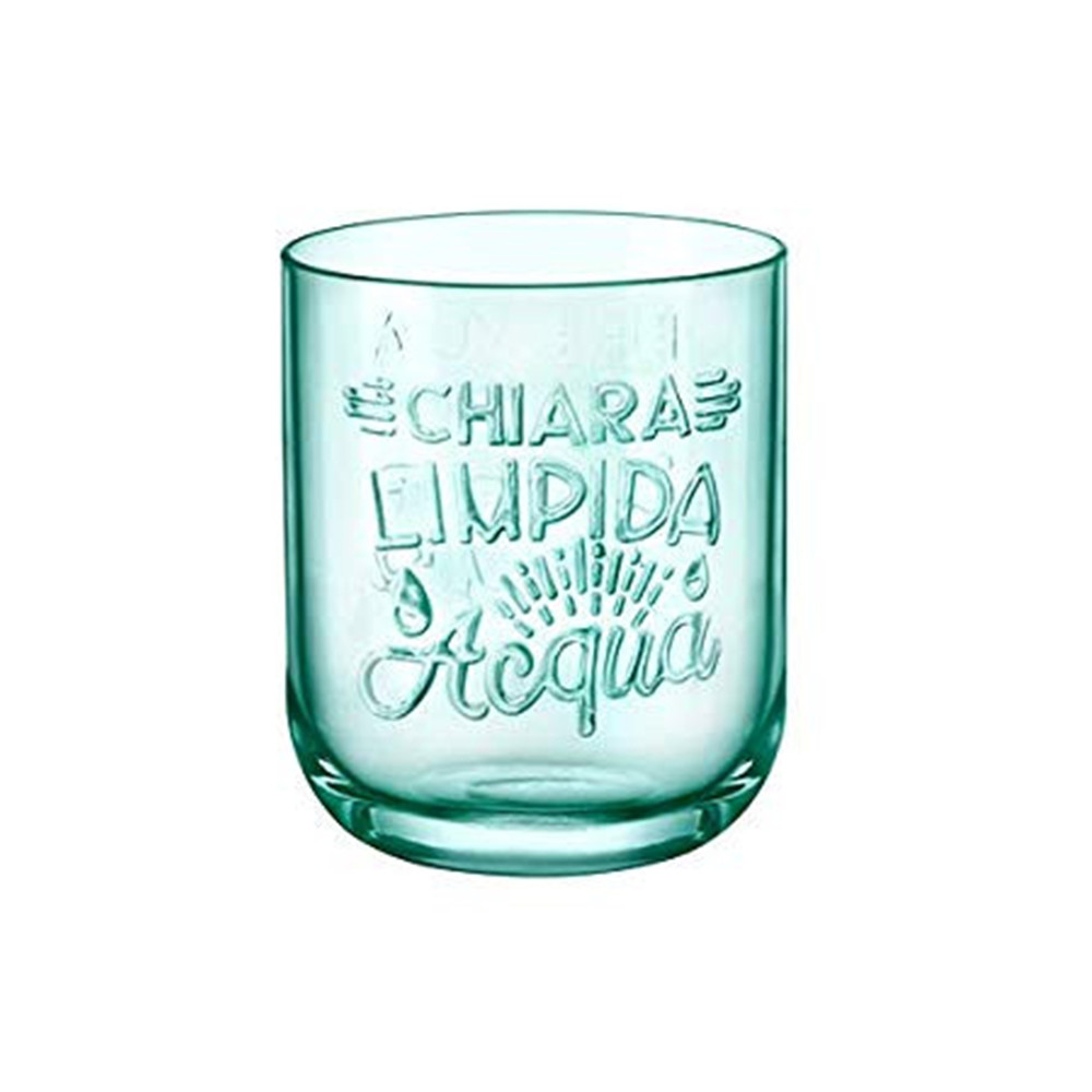 Ποτήρι Νερού-Αναψυκτικού Graphica Green 395ml Bormioli Rocco