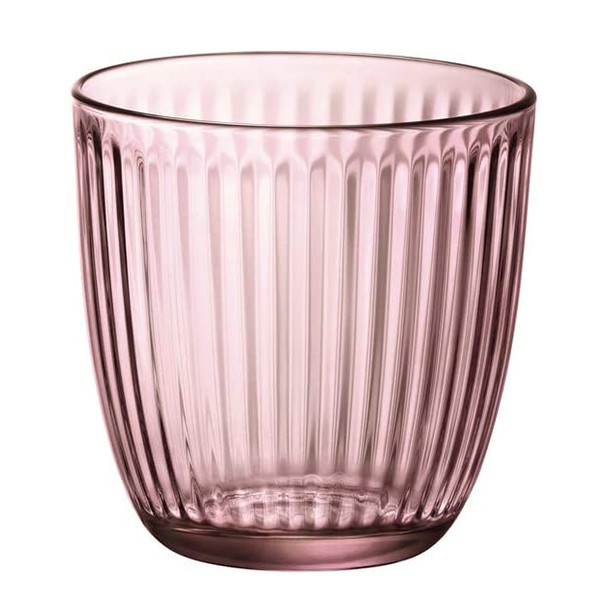 Ποτήρι Νερού Line Pink 295ml Σετ 6τμx. Bormioli Rocco