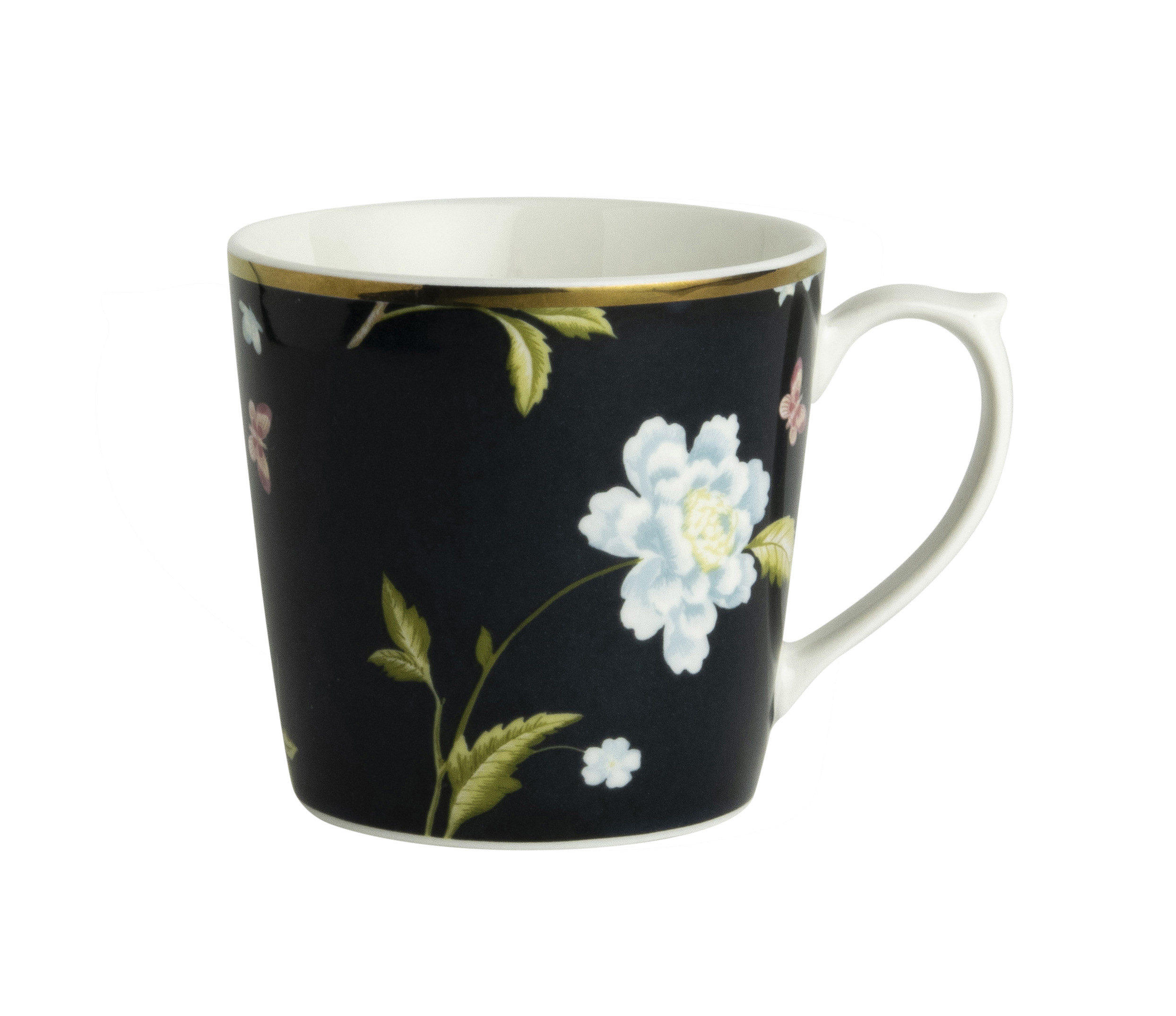 LAURA ASHLEY Laura Ashley Κούπα Midnight Uni Fine Bone China 220ml Heritage