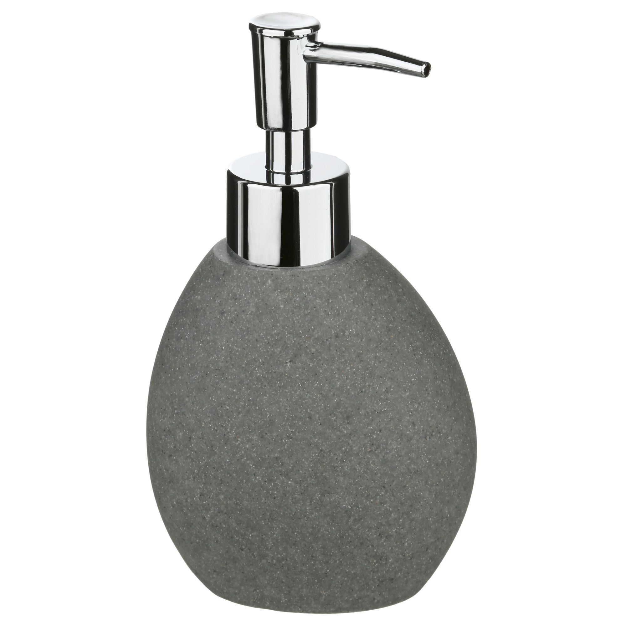 Dispencer Θήκη Για Κρεμοσάπουνο Κεραμικό Stone Grey Mat 5five