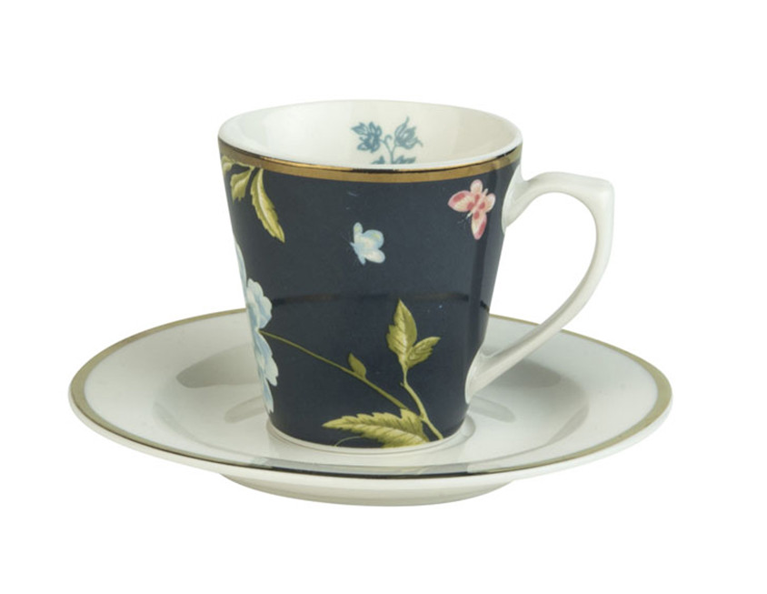 LAURA ASHLEY Laura Ashley Φλιτζάνι Espresso Midnight Fine Bone China Heritage 90ml