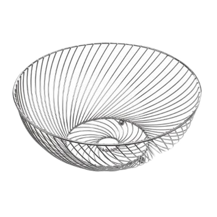 Φρουτιέρα Spira Μεταλλική Στρογγυλή Inox 30cm Secret de Gourmet