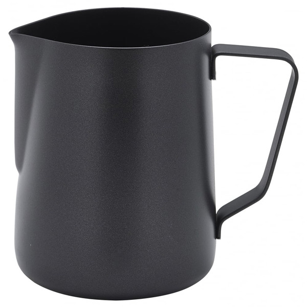 Γαλατιέρα Αντικολλητική 600ml Μαύρη GenWare Mj20bk