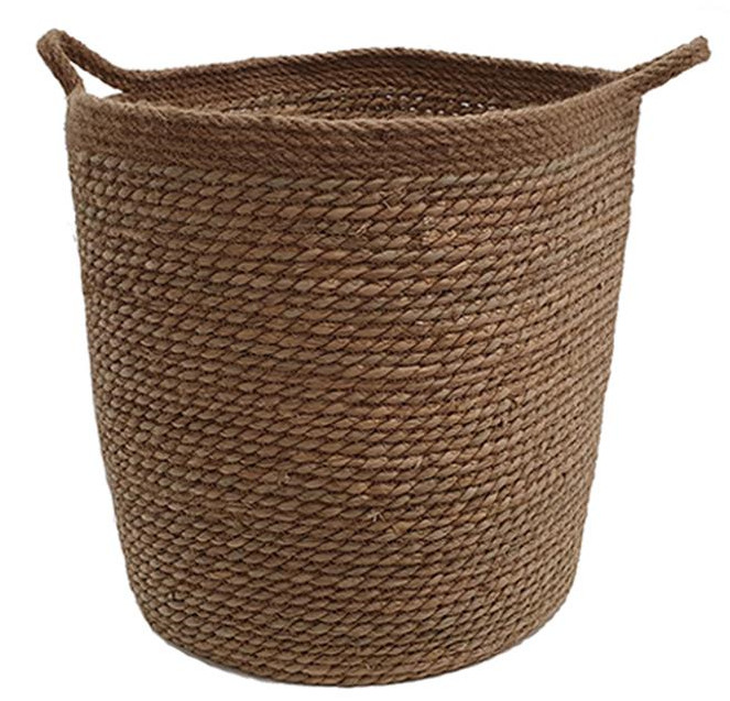 Καλάθι ψάθινο Seagrass Στρογγυλό 40cm