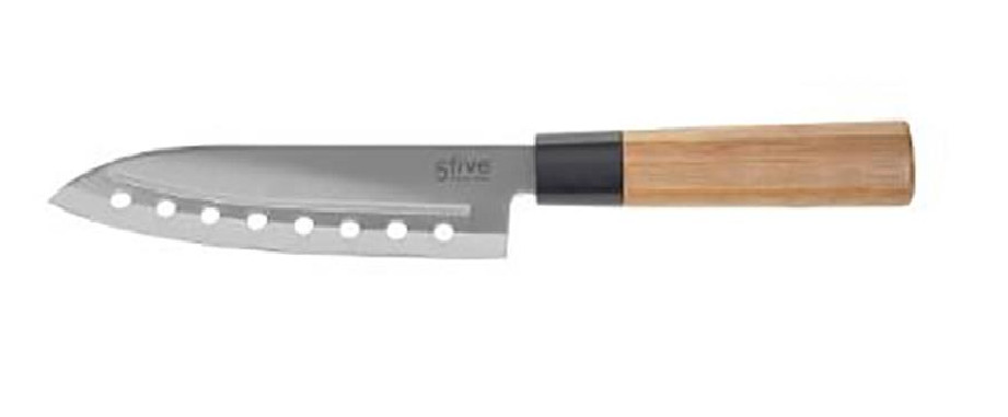 Μαχαίρι Santoku Με Bamboo Λαβή 30cm 5Five