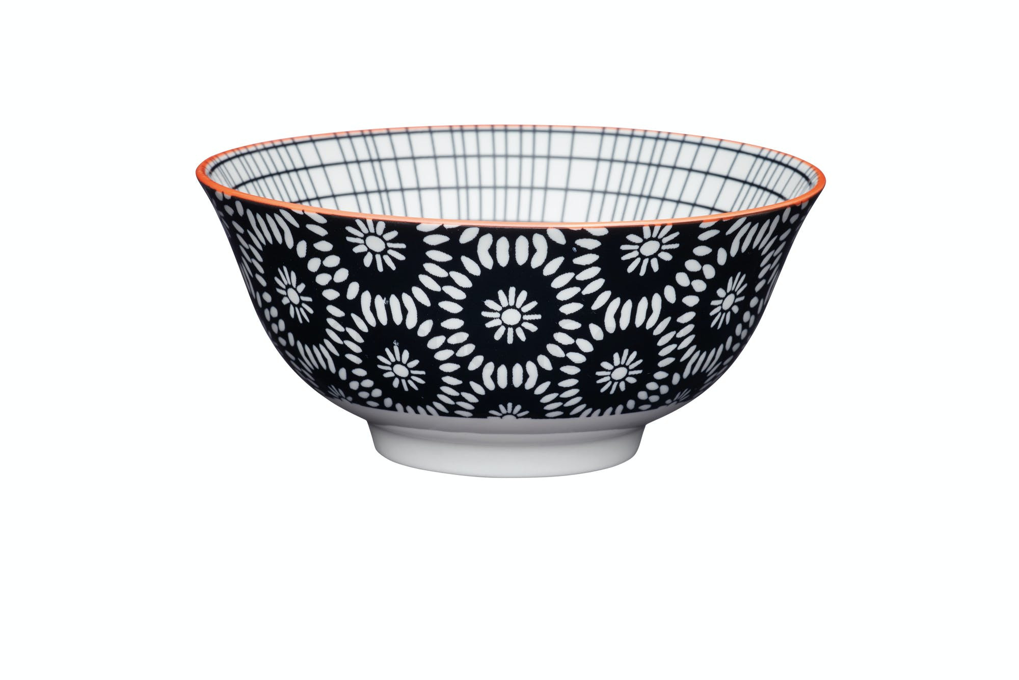 Μπολ Stonware Black Swirl 15cm Kitchencraft