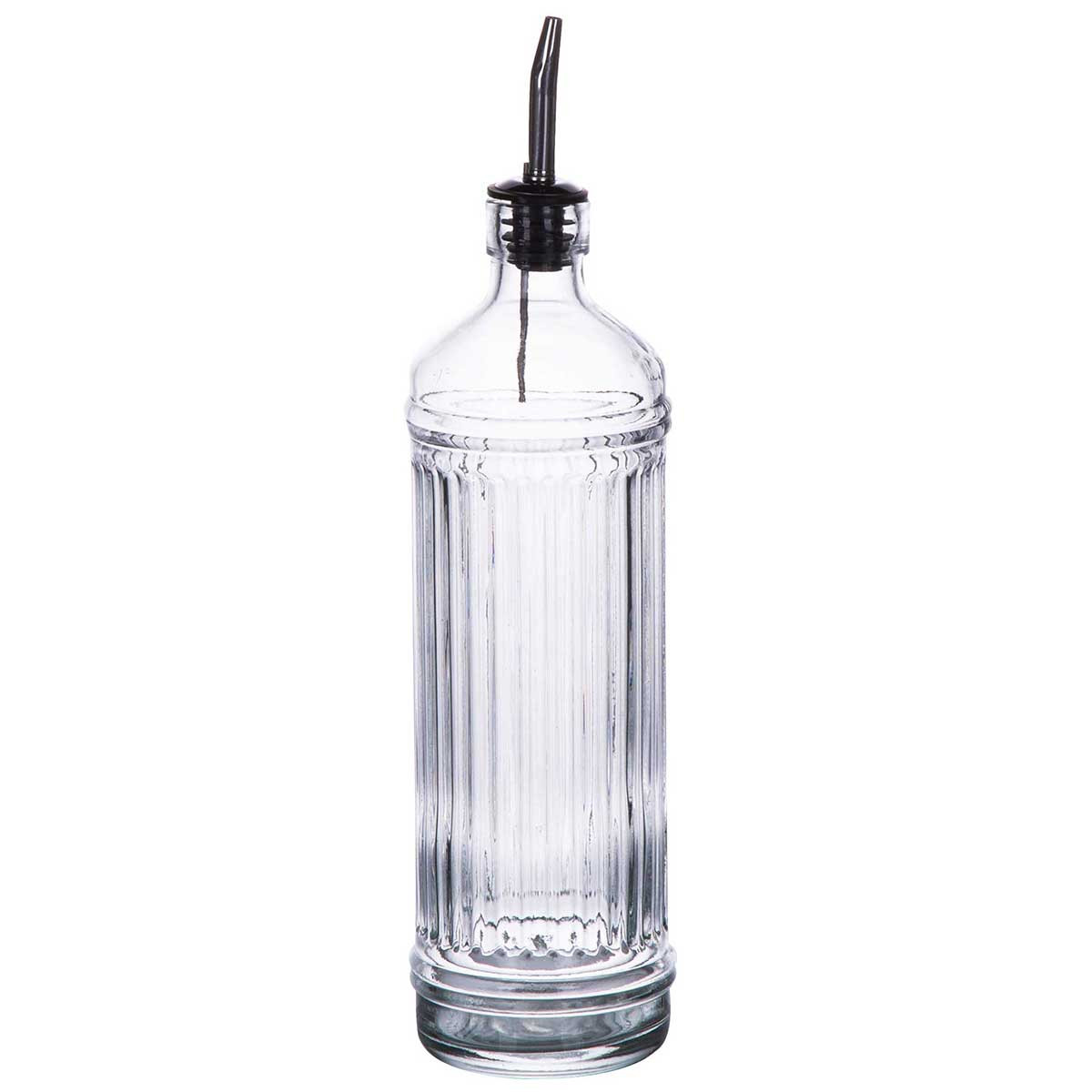 Μπουκάλι Λαδιού Γυάλινο Ριγέ 750ml