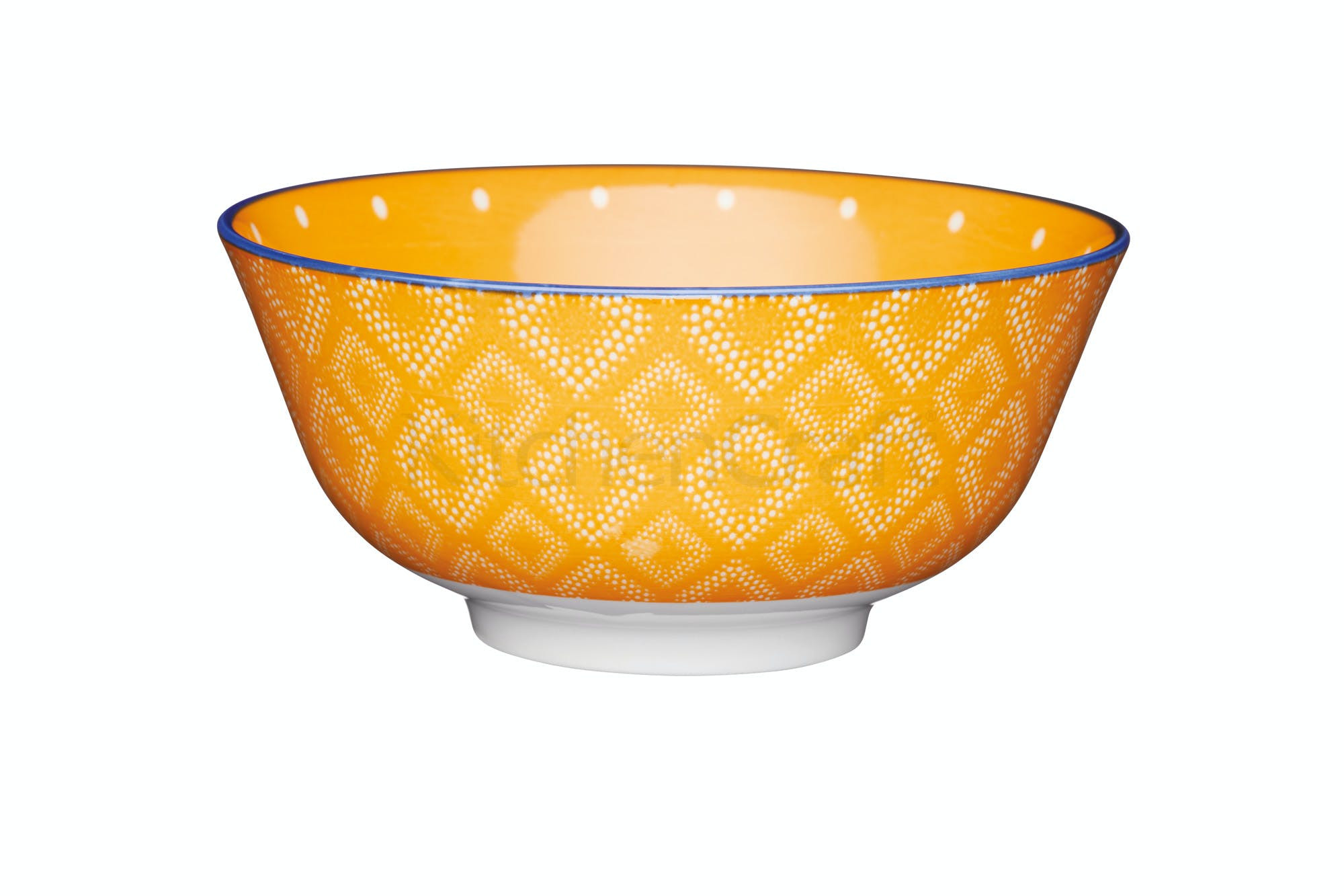 KITCHENCRAFT Kitchencraft Μπολ Stonware Orange Spotty 15cm