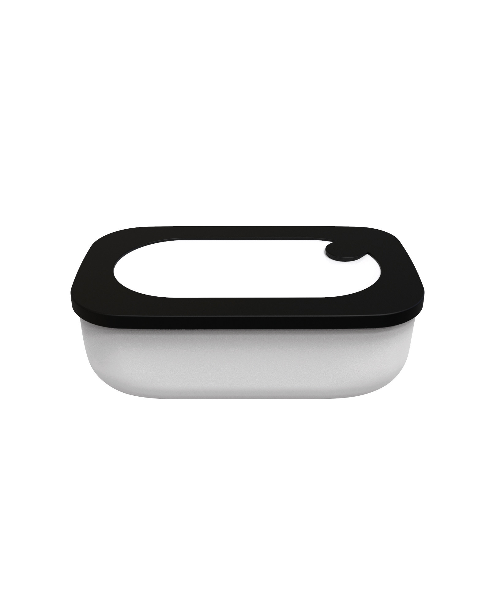 Guzzini Φαγητοδοχείο Με Θήκη Storego White 900ml