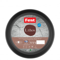 Ταψί Αντικολλητικό Fest Lithos Στρογγυλό 32cm