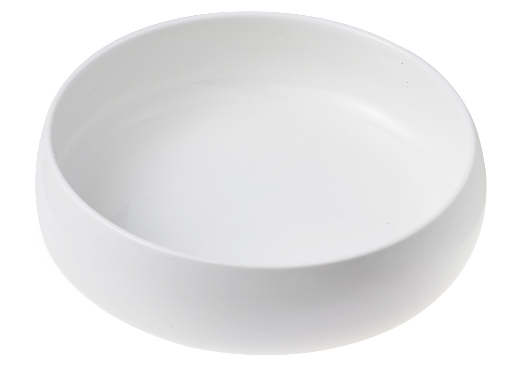HOME FASHION ACCESSORIES HFA Σαλατιέρα Πορσελάνης Party Time White Με Κουτάλες 28cm