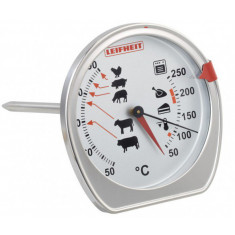 Θερμόμετρο Κρέατος & Φούρνου Inox Leifheit