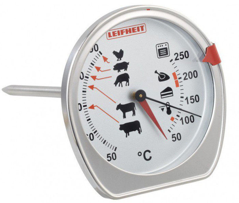 LEIFHEIT Leifheit Θερμόμετρο Κρέατος & Φούρνου Ανοξείδωτο